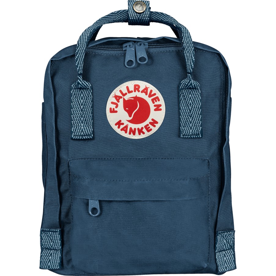 Royal Blue-Goose Eye Kånken Mini Fjällräven