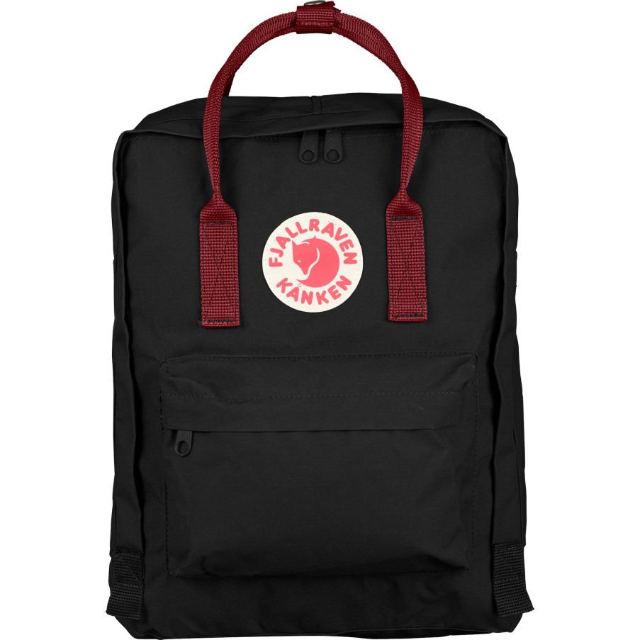 Fjällräven Kånken Black-Ox Red