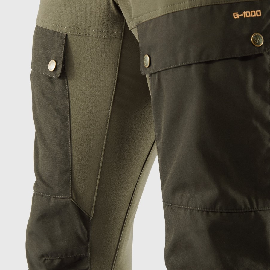 Keb Trousers M Reg Fjällräven Brand Black-Stone Grey