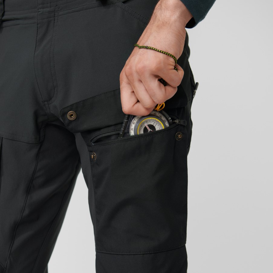 Fjällräven Keb Trousers M Reg Dark Navy-Uncle Blue