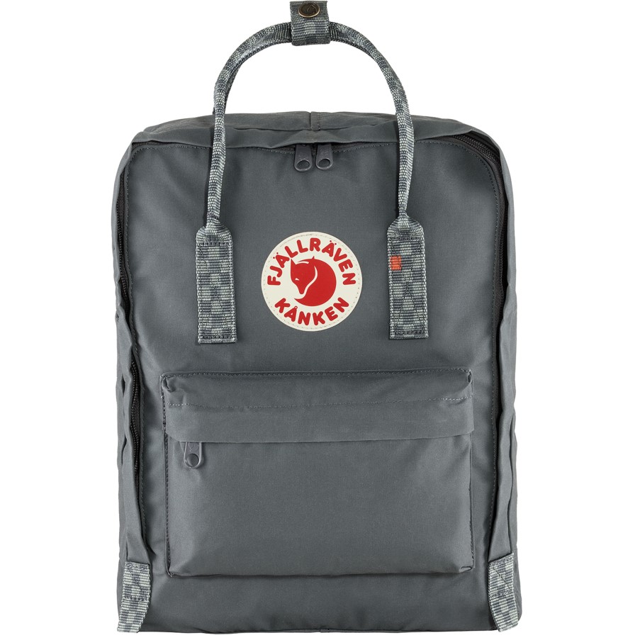 Super Grey-Chess Pattern Fjällräven Kånken