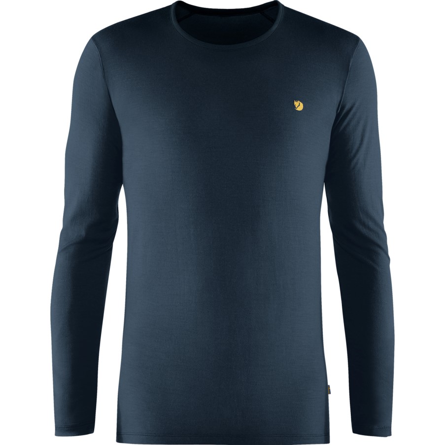 Bergtagen Thinwool Ls M Fjällräven Brand Mountain Blue