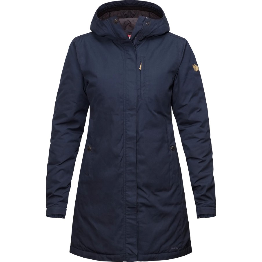 Fjällräven Dark Navy Kiruna Padded Parka W