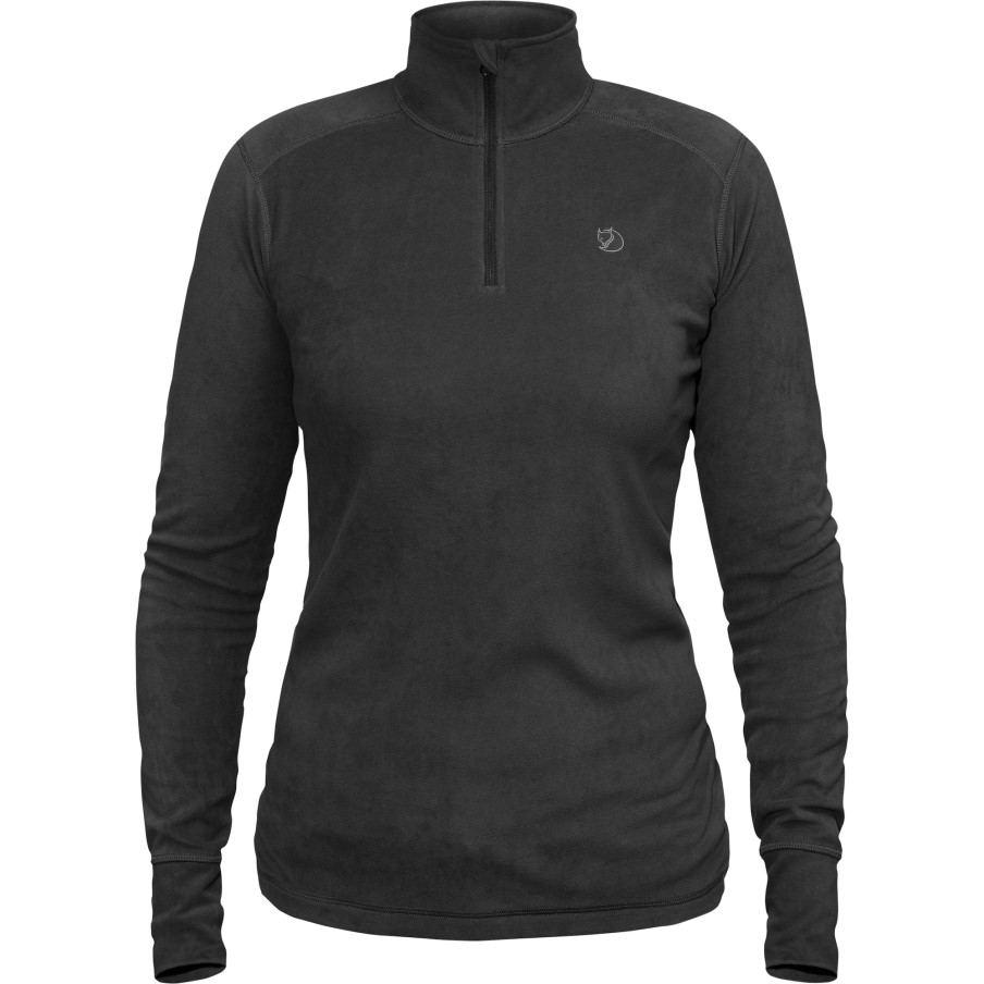 Skare Half Zip W Fjällräven Dark Grey
