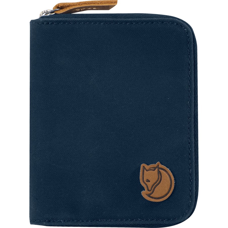 Navy Fjällräven Zip Wallet