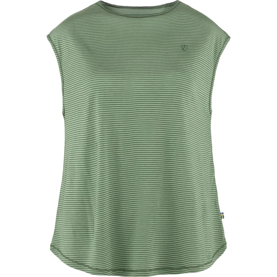 Patina Green Fjällräven High Coast Cool T-Shirt W