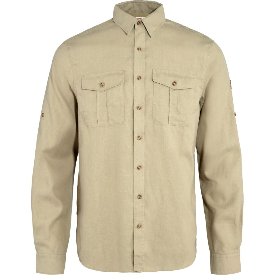 Fjällräven Sand Stone Övik Travel Shirt Ls M