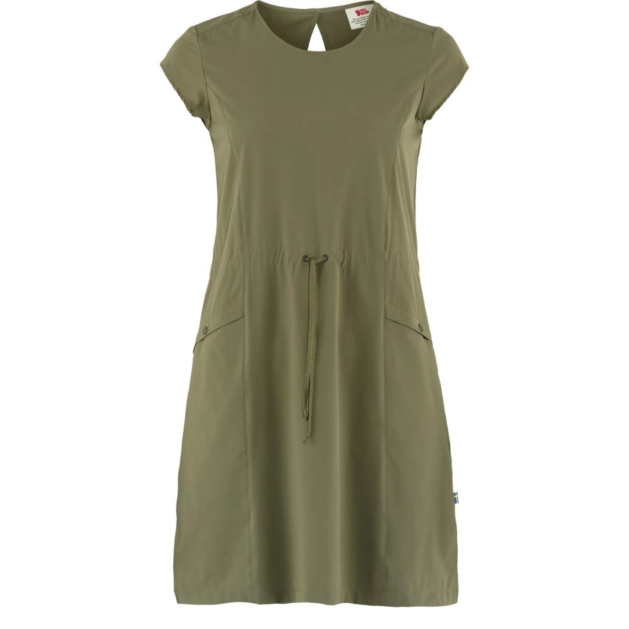 High Coast Lite Dress W Fjällräven Green