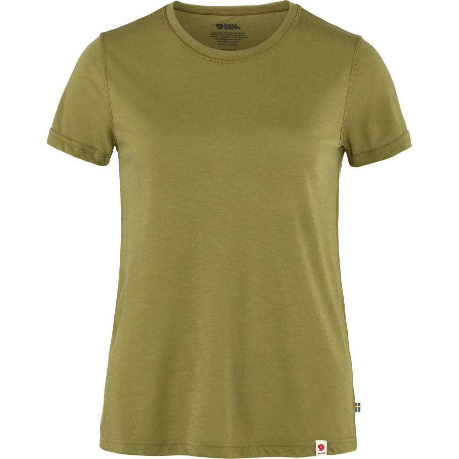 High Coast Lite T-Shirt W Fjällräven Moss Green