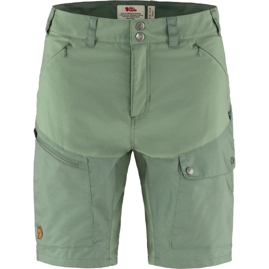 Jade Green-Patina Green Abisko Midsummer Shorts W Fjällräven