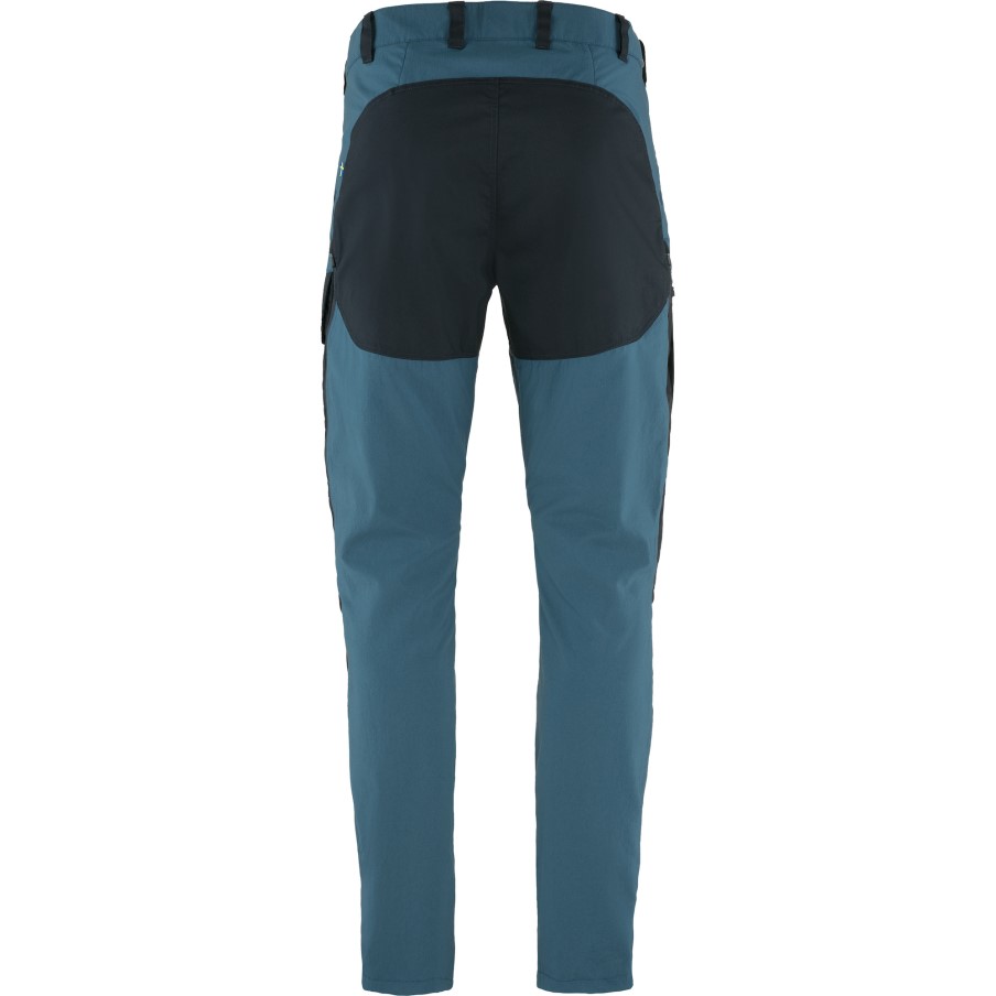 Fjällräven Indigo Blue-Dark Navy Abisko Midsummer Trousers M Reg