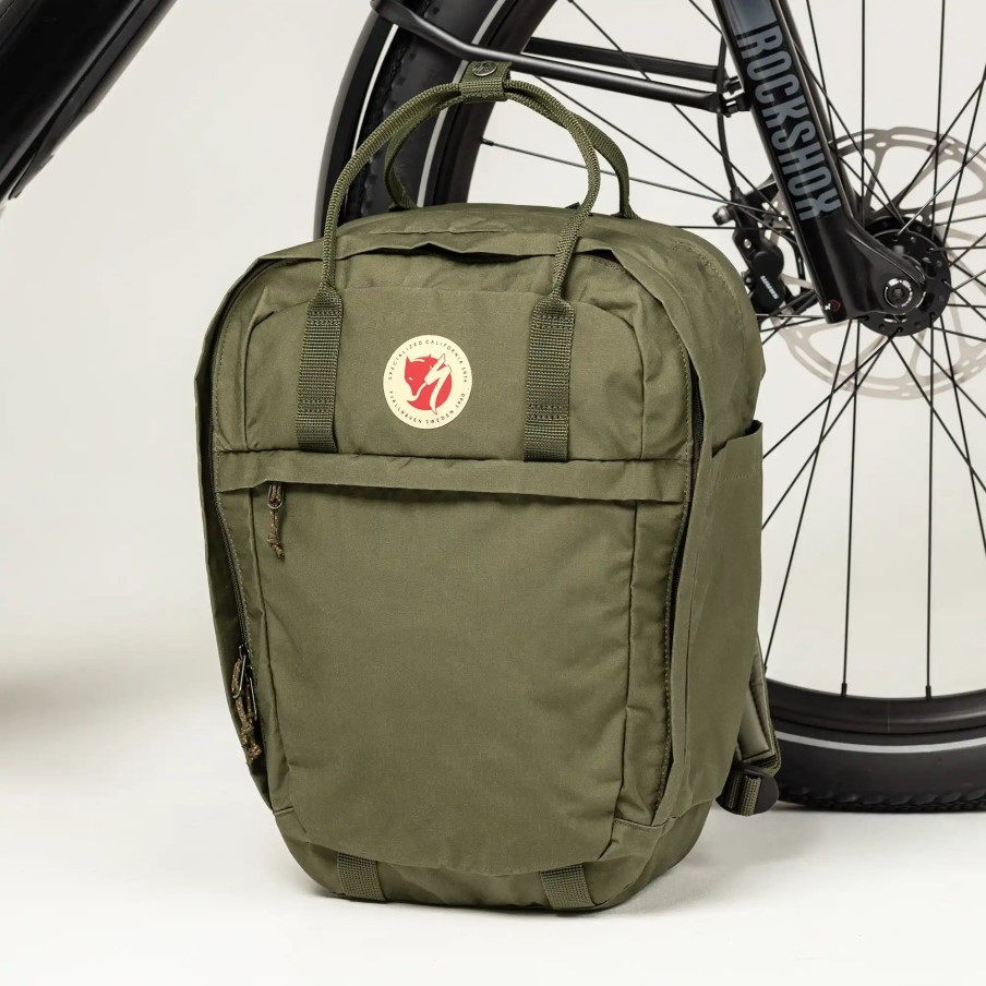 Green Fjällräven S/F Cave Pack