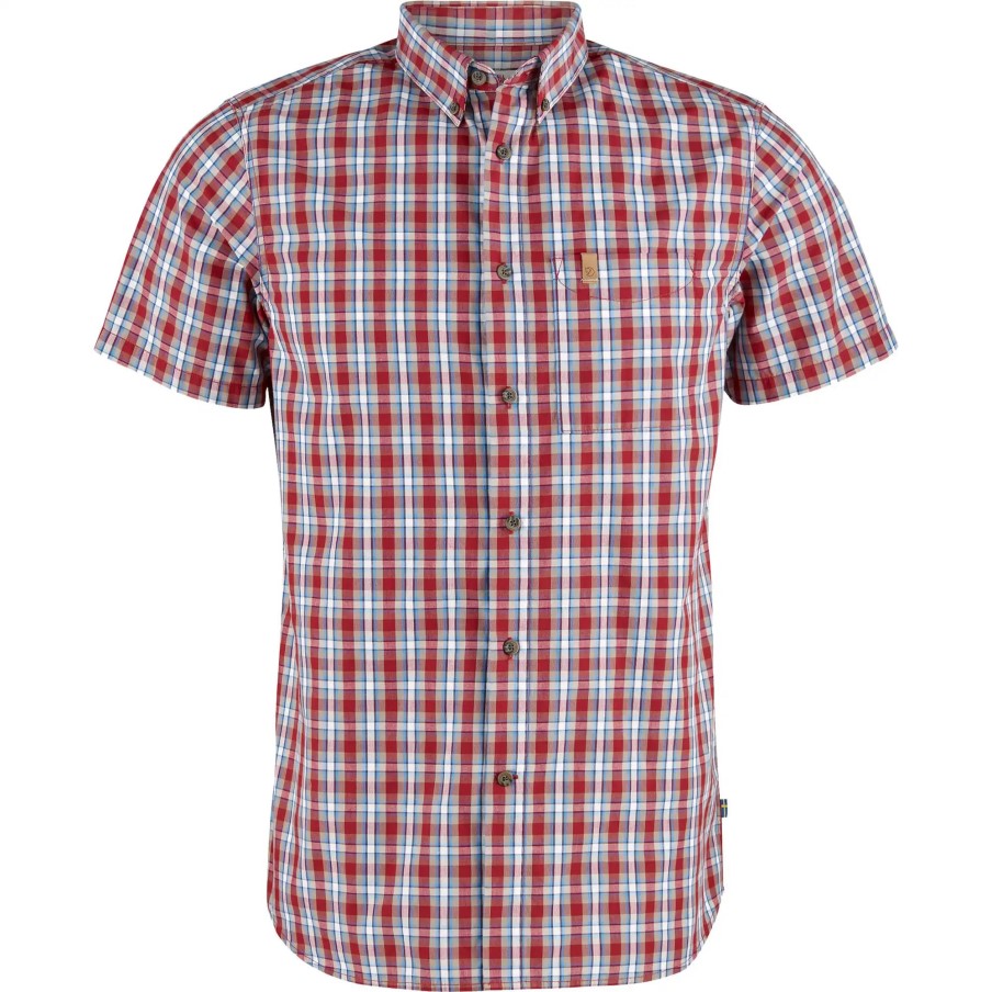 Fjällräven Deep Red Övik Shirt Ss M
