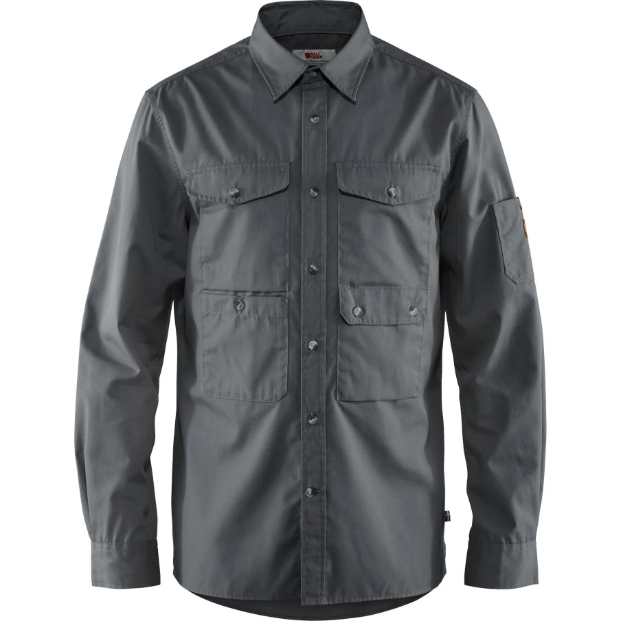 Dusk Fjällräven Övik Shade Pocket Shirt M