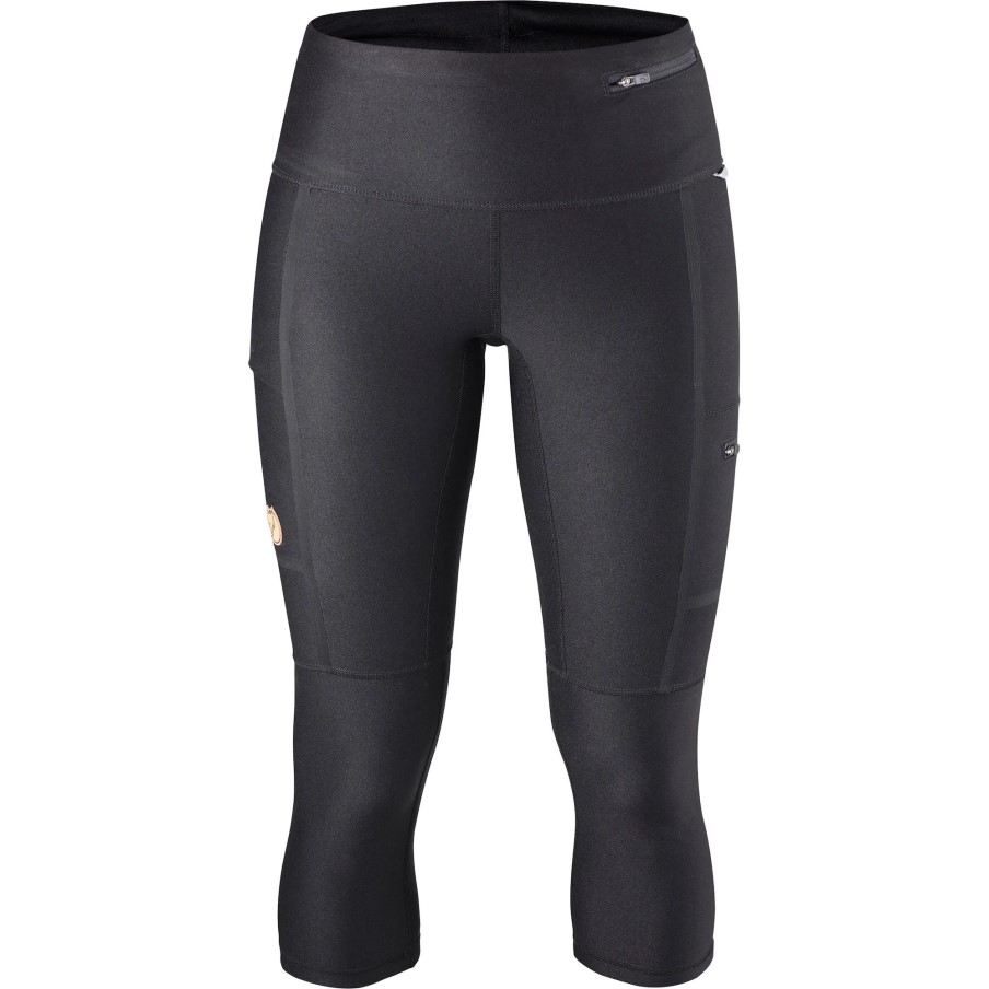 Fjällräven Abisko Trekking Tights 3/4 W Black