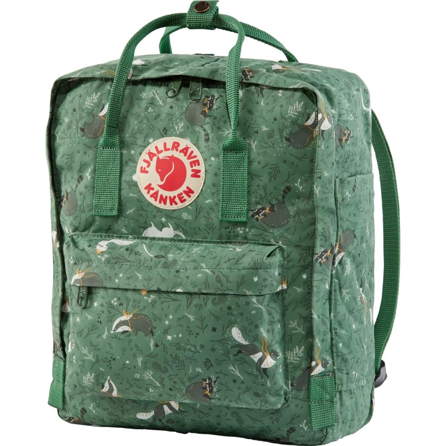 Fjällräven Kånken Art Green Fable