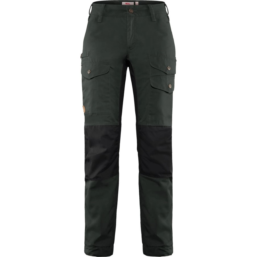 Fjällräven Dark Grey-Black Vidda Pro Ventilated Trousers W Reg