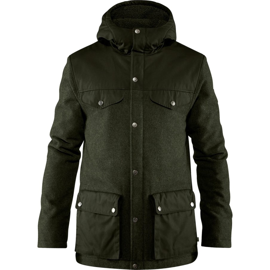 Deep Forest Greenland Re-Wool Jacket M Fjällräven
