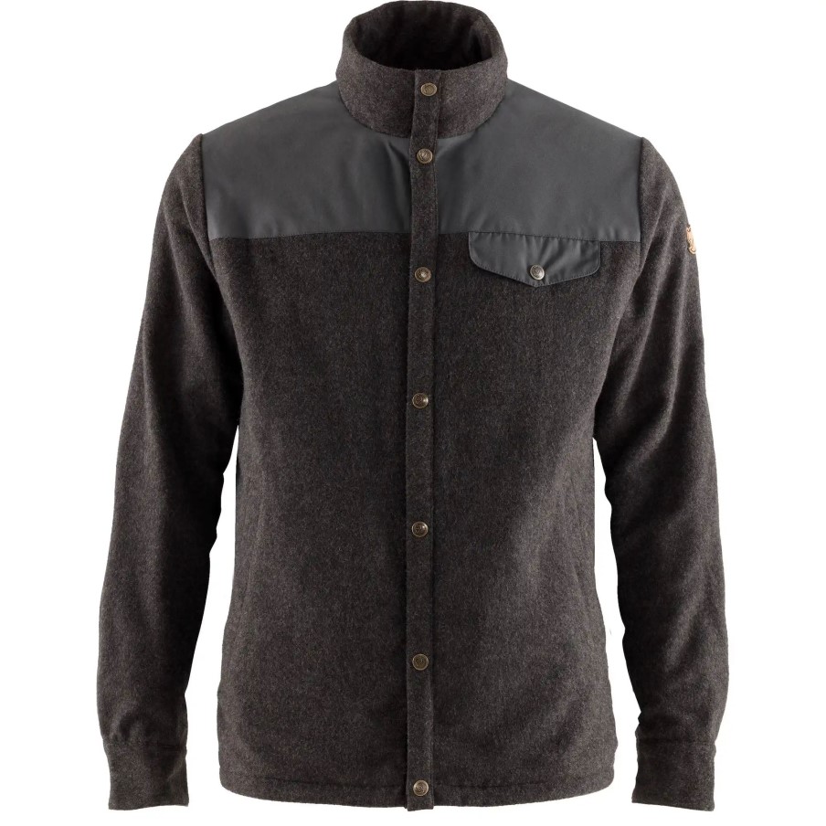 Stone Grey Canada Wool Padded Jacket M Fjällräven