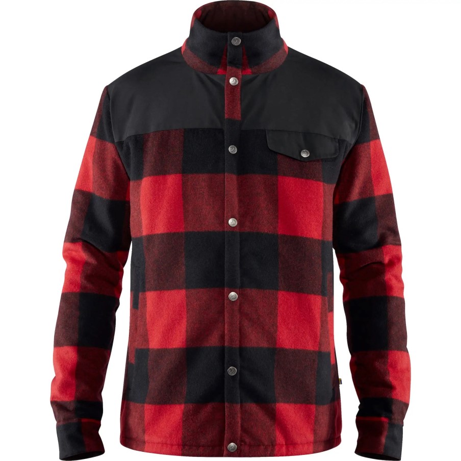 Fjällräven Red Canada Wool Padded Jacket M