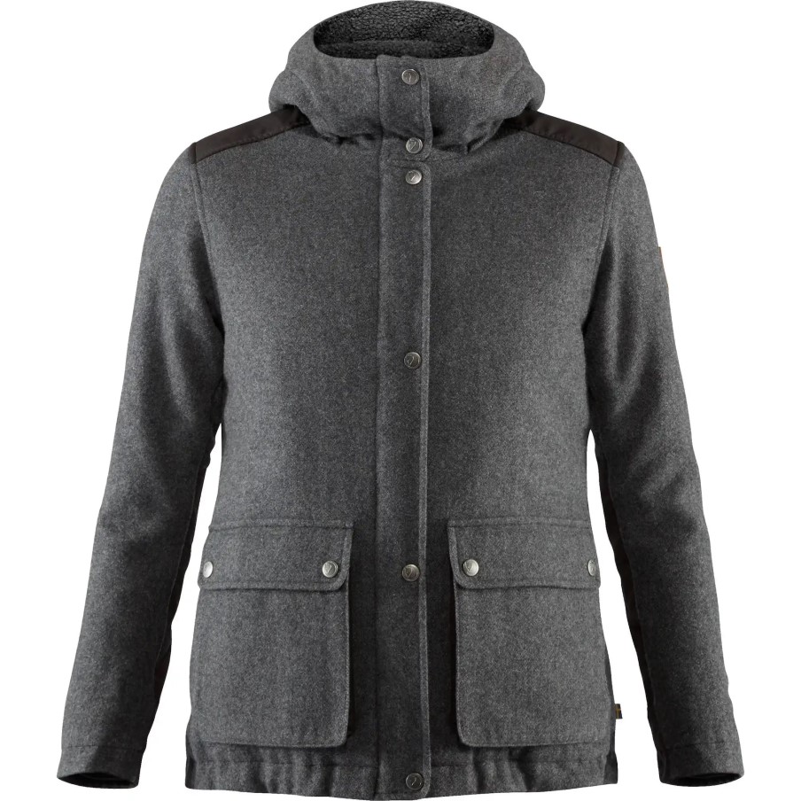 Greenland Re-Wool Jacket W Fjällräven Grey