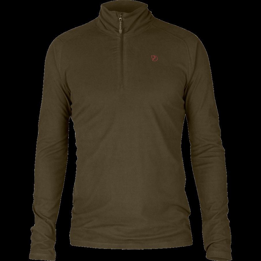 Pine Half Zip M Dark Olive Fjällräven