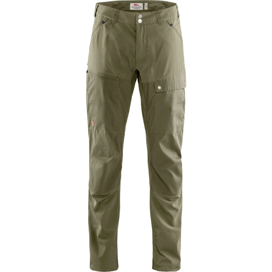 Abisko Midsummer Trousers M Reg Fjällräven Savanna-Light Olive