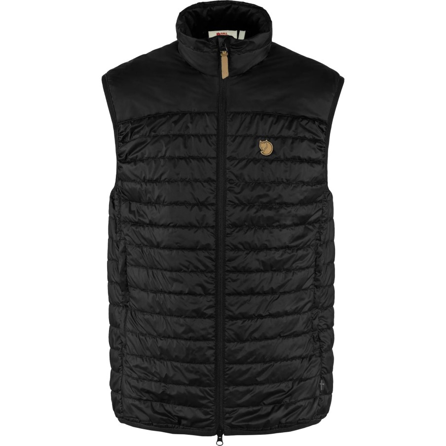 Black Fjällräven Abisko Padded Vest M