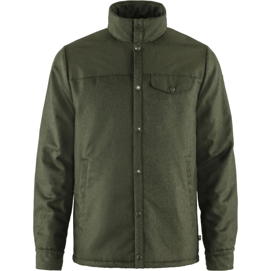 Fjällräven Canada Wool Padded Jacket M Deep Forest