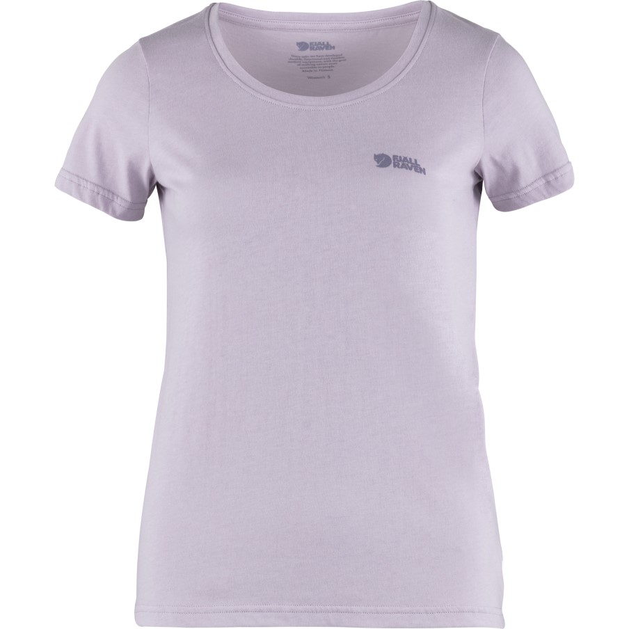 Pastel Lavender Logo T-Shirt W Fjällräven