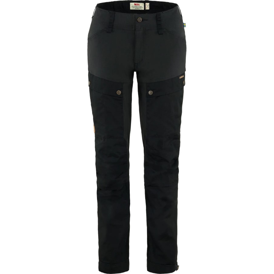 Fjällräven Black Keb Trousers W Reg
