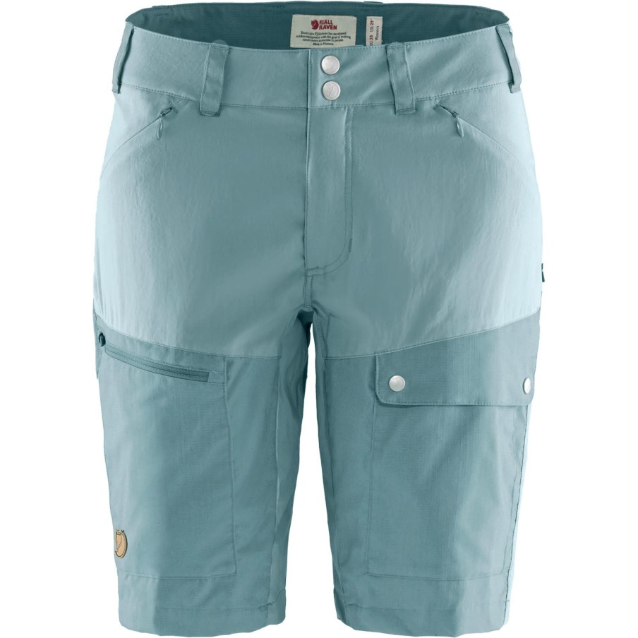 Abisko Midsummer Shorts W Fjällräven Mineral Blue-Clay Blue