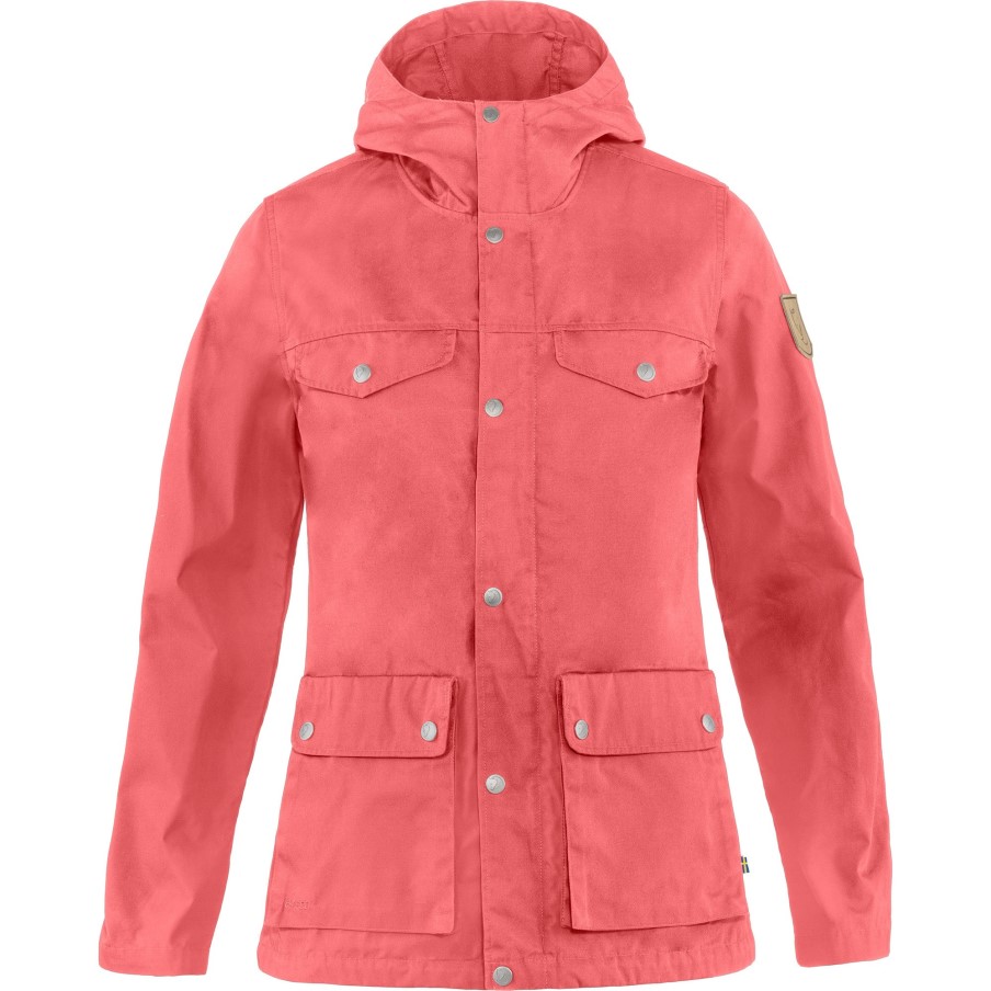 Peach Pink Fjällräven Greenland Jacket W