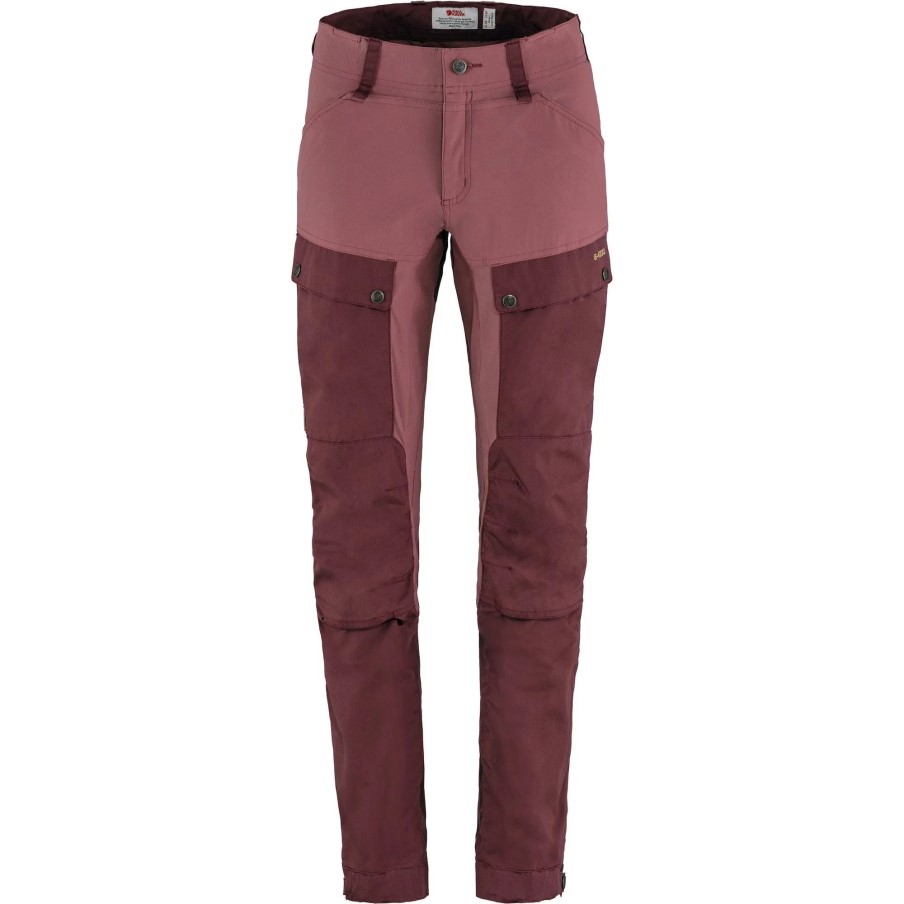 Keb Trousers W Short Fjällräven Port-Mesa Purple