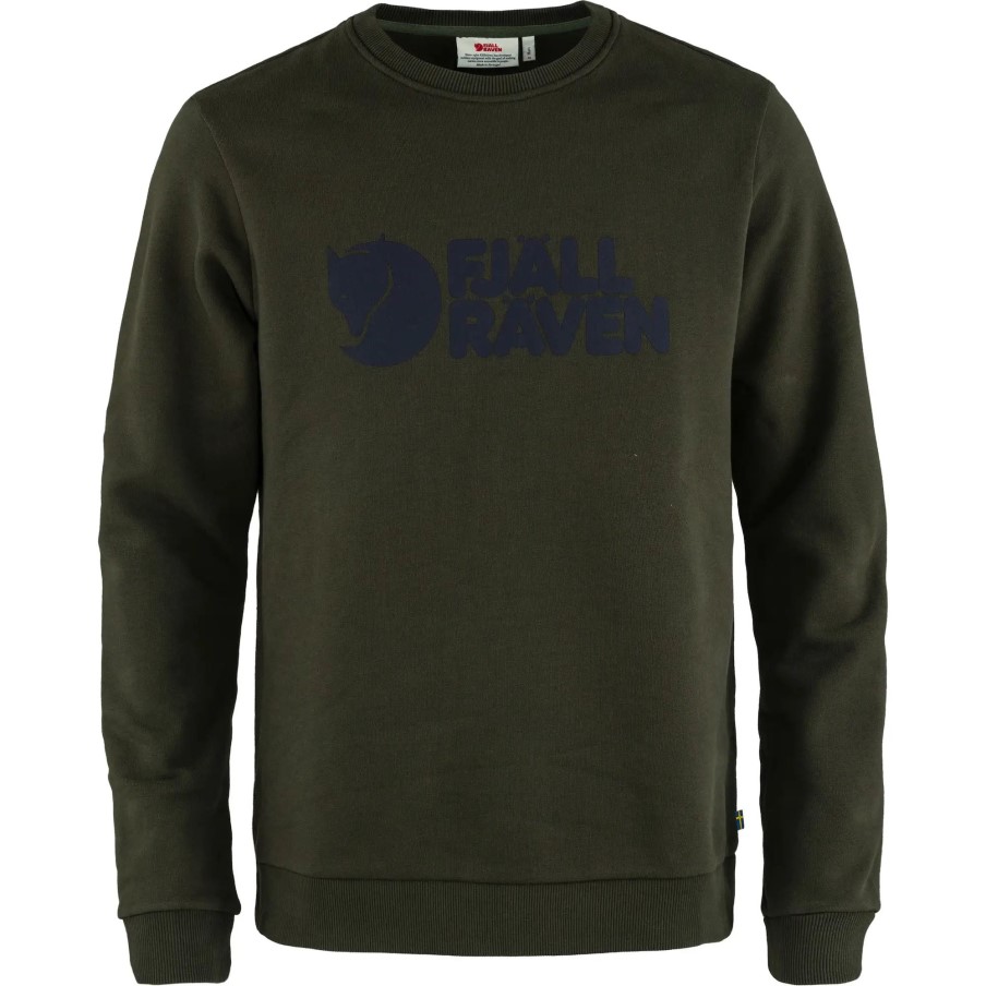 Deep Forest Fjällräven Logo Sweater M