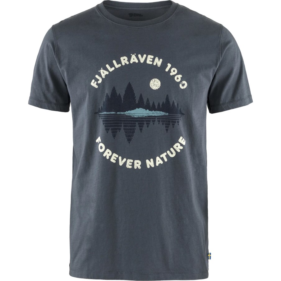 Forest Mirror T-Shirt M Fjällräven Navy