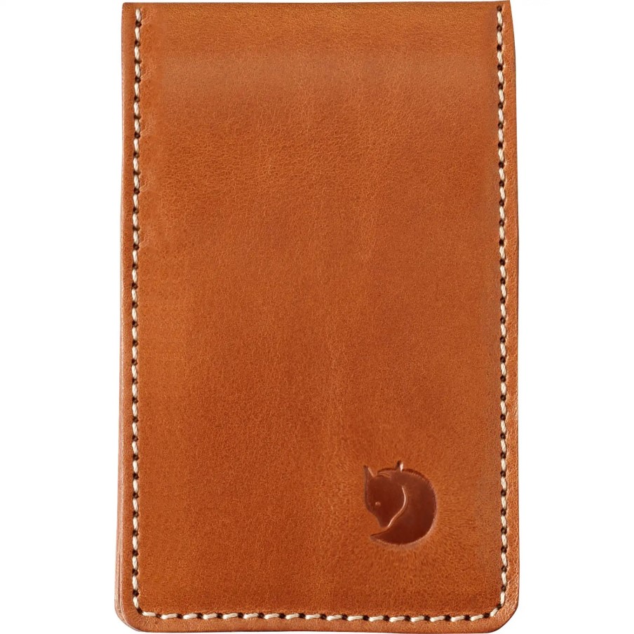 Övik Card Holder Large Leather Cognac Fjällräven
