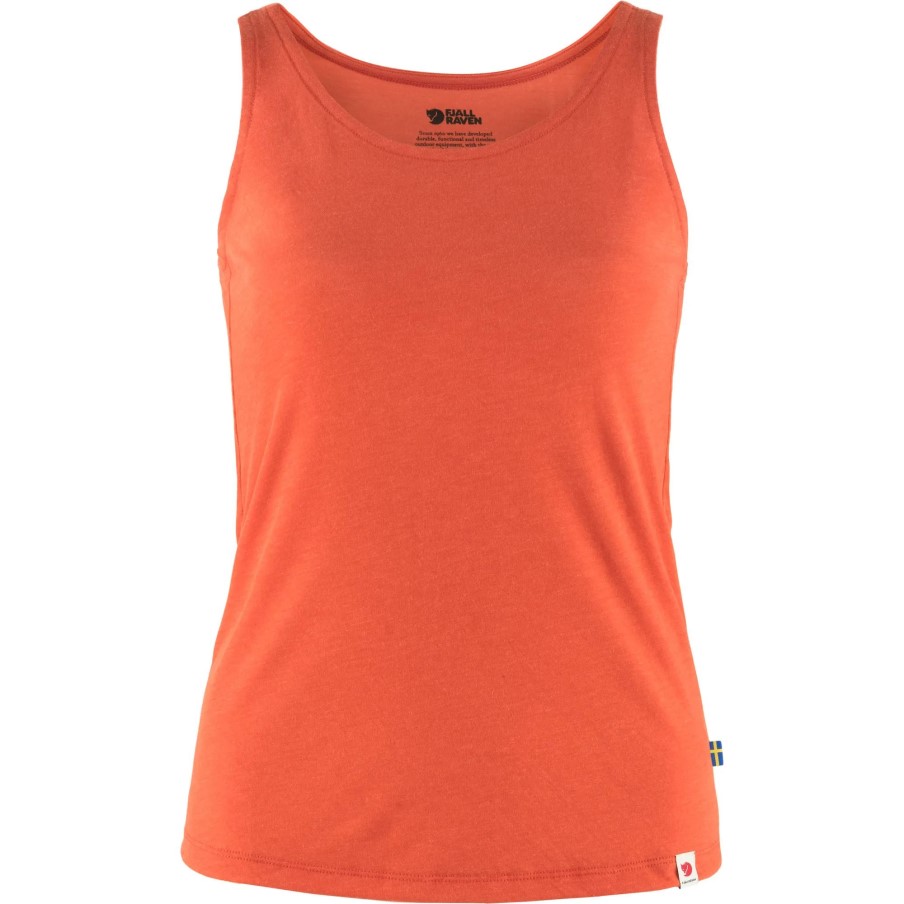 High Coast Lite Tank Top W Fjällräven Rowan Red