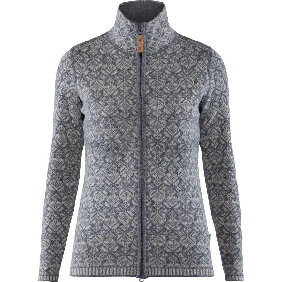 Snow Cardigan W Grey Fjällräven