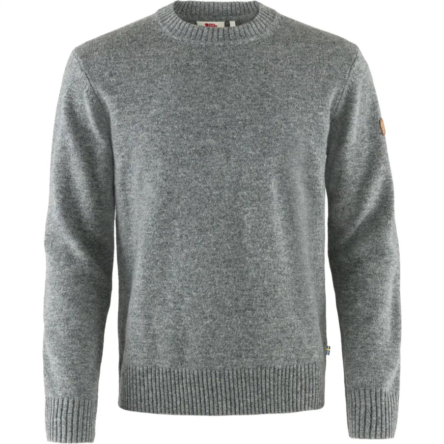 Grey Fjällräven Övik Round-Neck Sweater M