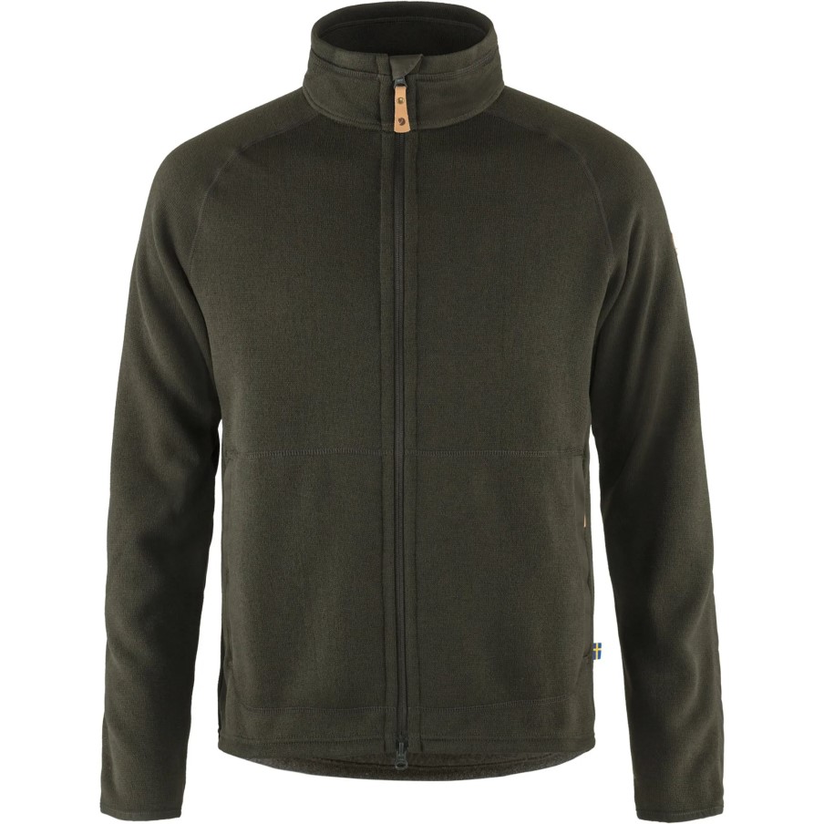 Deep Forest Övik Fleece Zip Sweater M Fjällräven