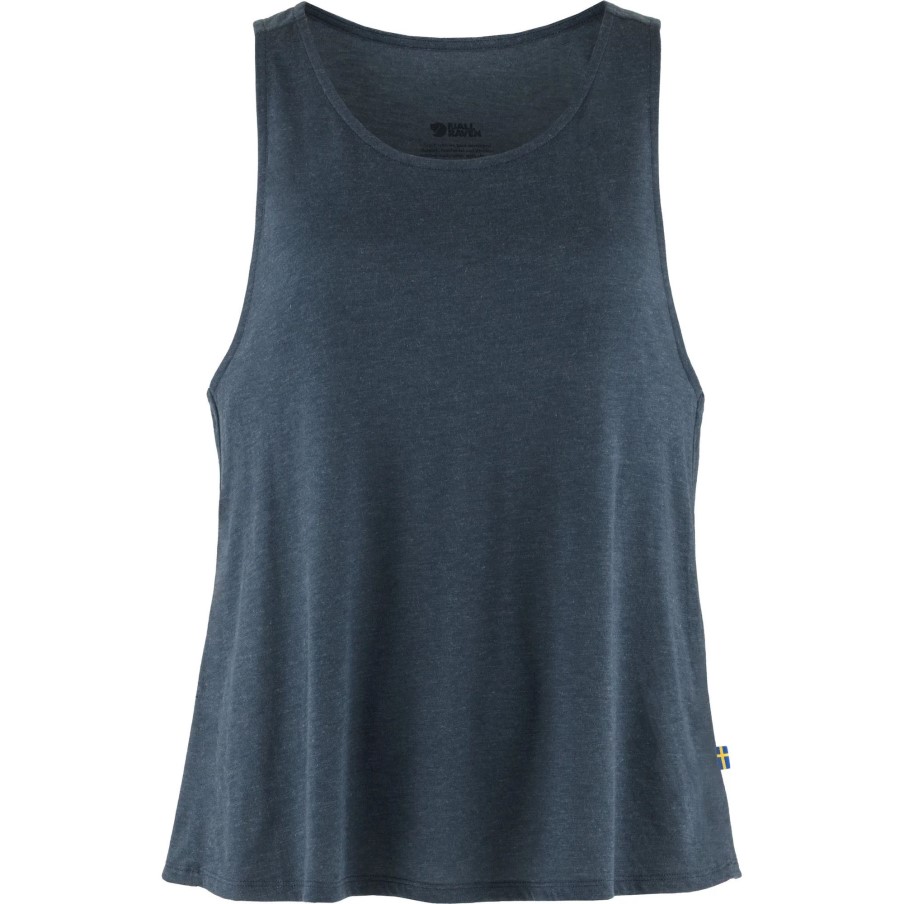 High Coast Loose Tank Top W Navy Fjällräven