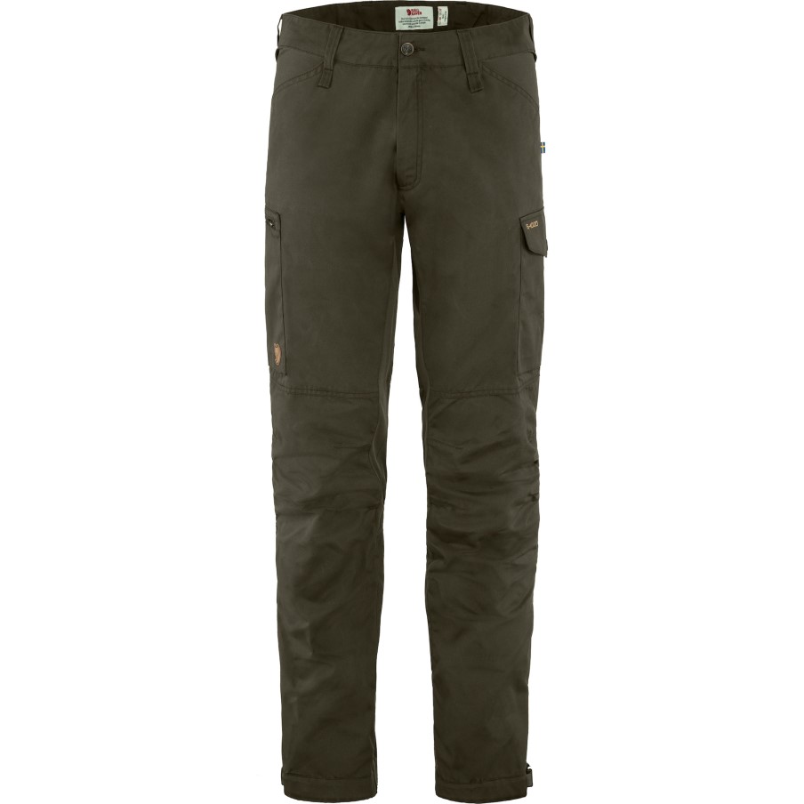 Kaipak Trousers M Long Dark Olive Fjällräven