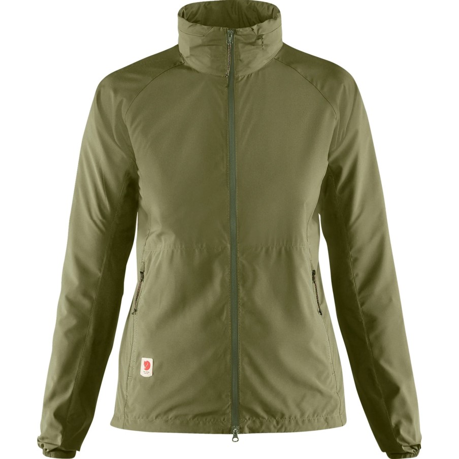 High Coast Lite Jacket W Fjällräven Green