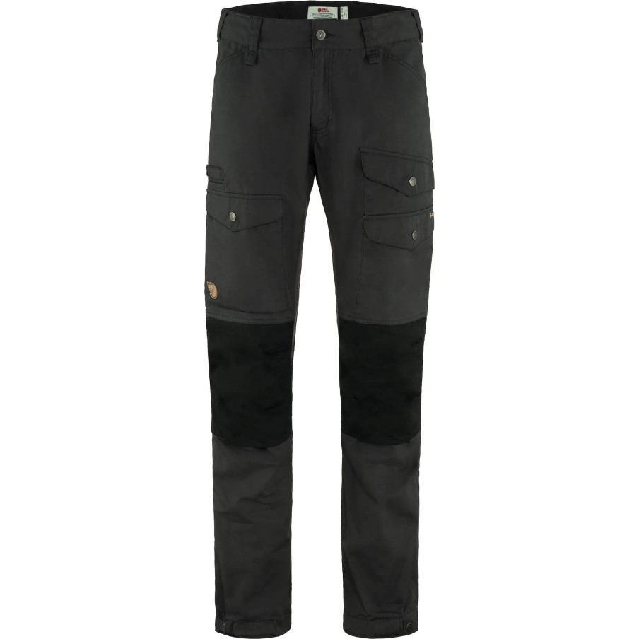 Fjällräven Dark Grey-Black Vidda Pro Ventilated Trousers M Long