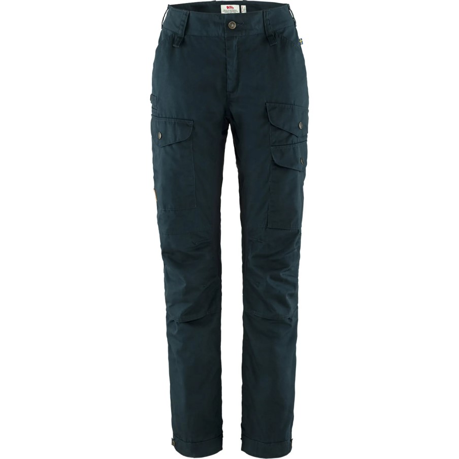 Vidda Pro Ventilated Trousers W Reg Fjällräven Dark Navy