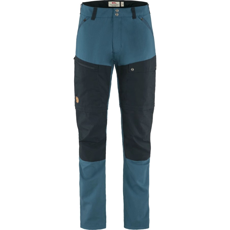 Fashion Fjällräven Indigo Blue-Dark Navy Abisko Midsummer Zip Off Trousers M Long