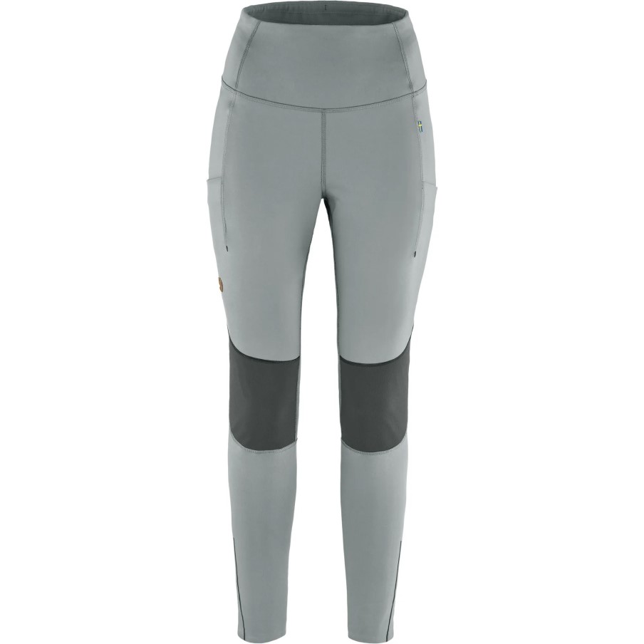 Flint Grey-Iron Grey Fjällräven Abisko Vrm Trekking Tights W