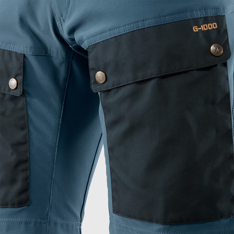 Alpine Blue-UN Blue Fjällräven Keb Shorts M
