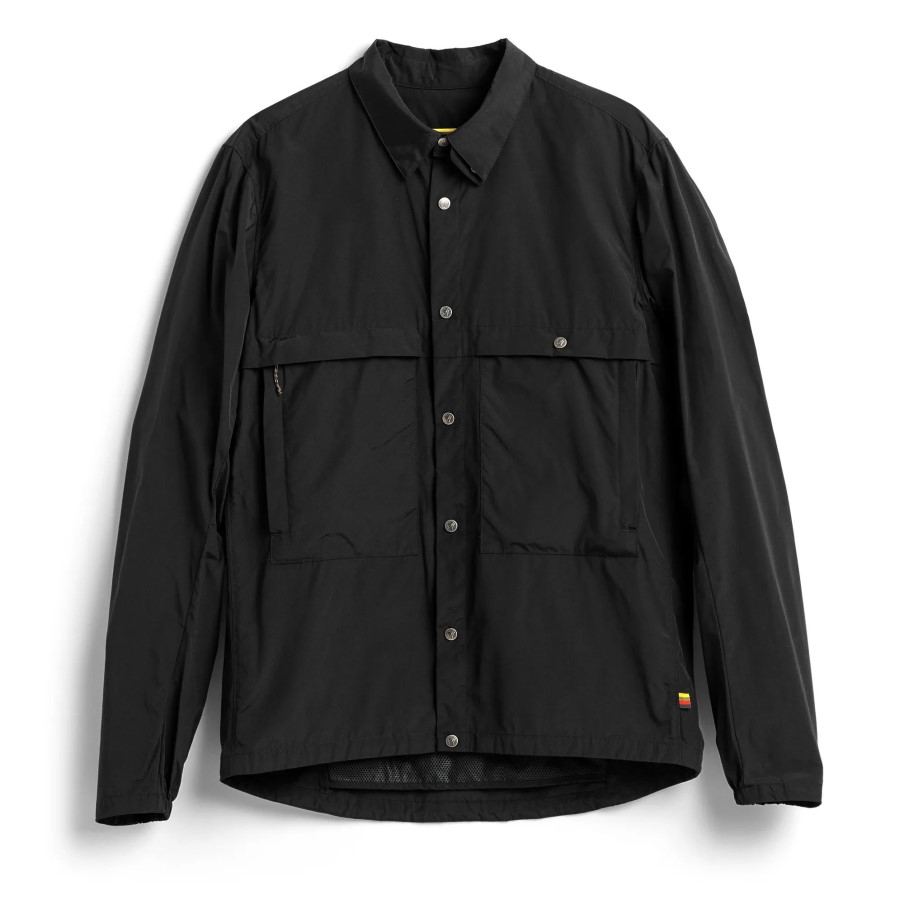 Black Fjällräven S/F Rider'S Wind Jacket M